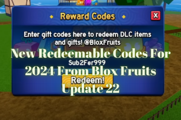 Blox fruits codes