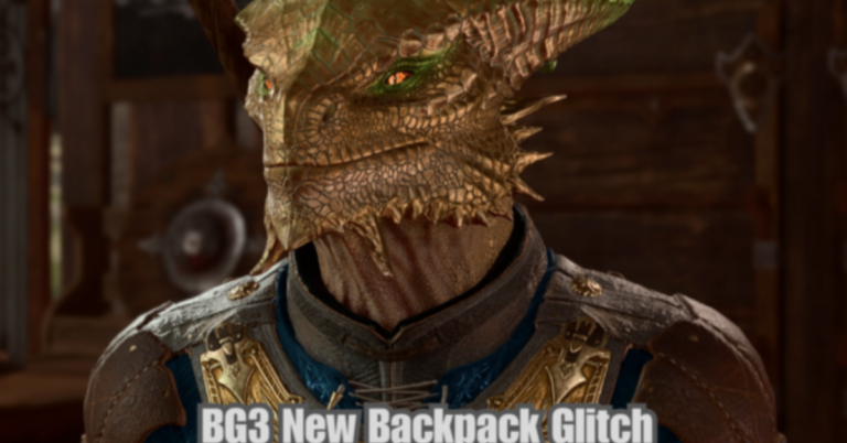 BG3 backpack glitch